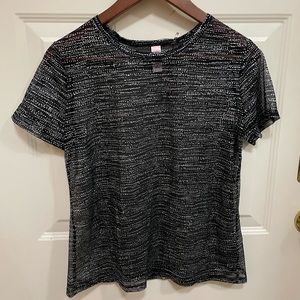 Victoria’s Secret sheer t-shirt